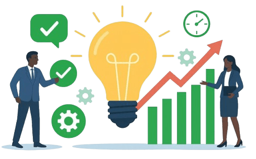 Business process transformation with AI automation